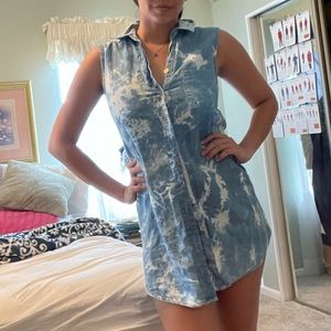 Casual denim dress